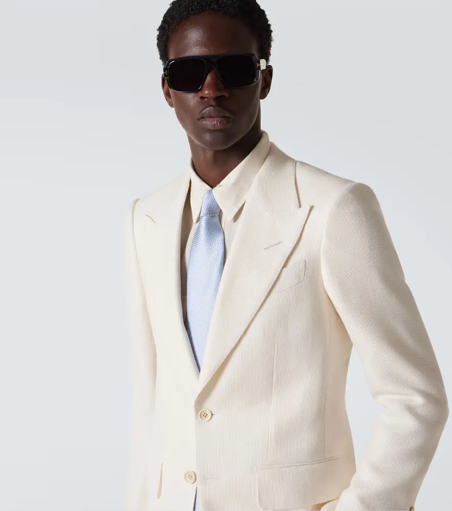 Tom Ford Shelton wool, silk, and linen blazer | Thumbnail 2 Tom Ford Shelton wool, silk, and linen blazer | Thumbnail 2