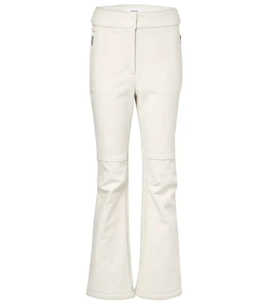 Yves Salomon Logo ski pants