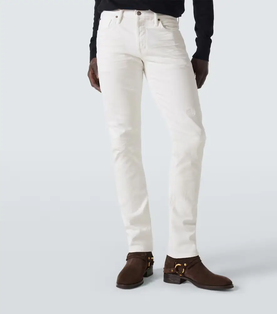 Tom Ford Distressed slim jeans | Thumbnail 3 Tom Ford Distressed slim jeans | Thumbnail 3