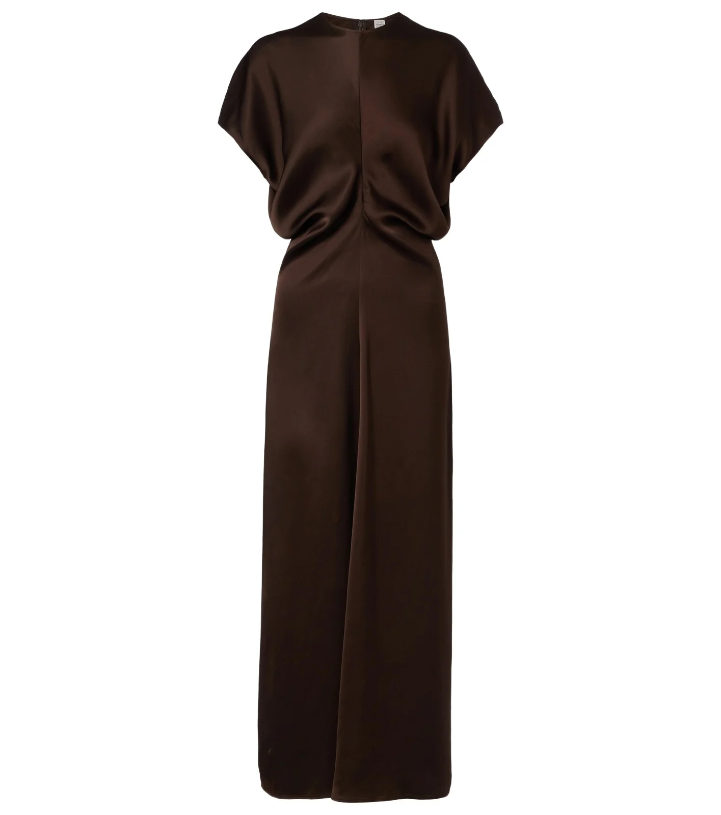 Draped satin maxi dress Draped satin maxi dress