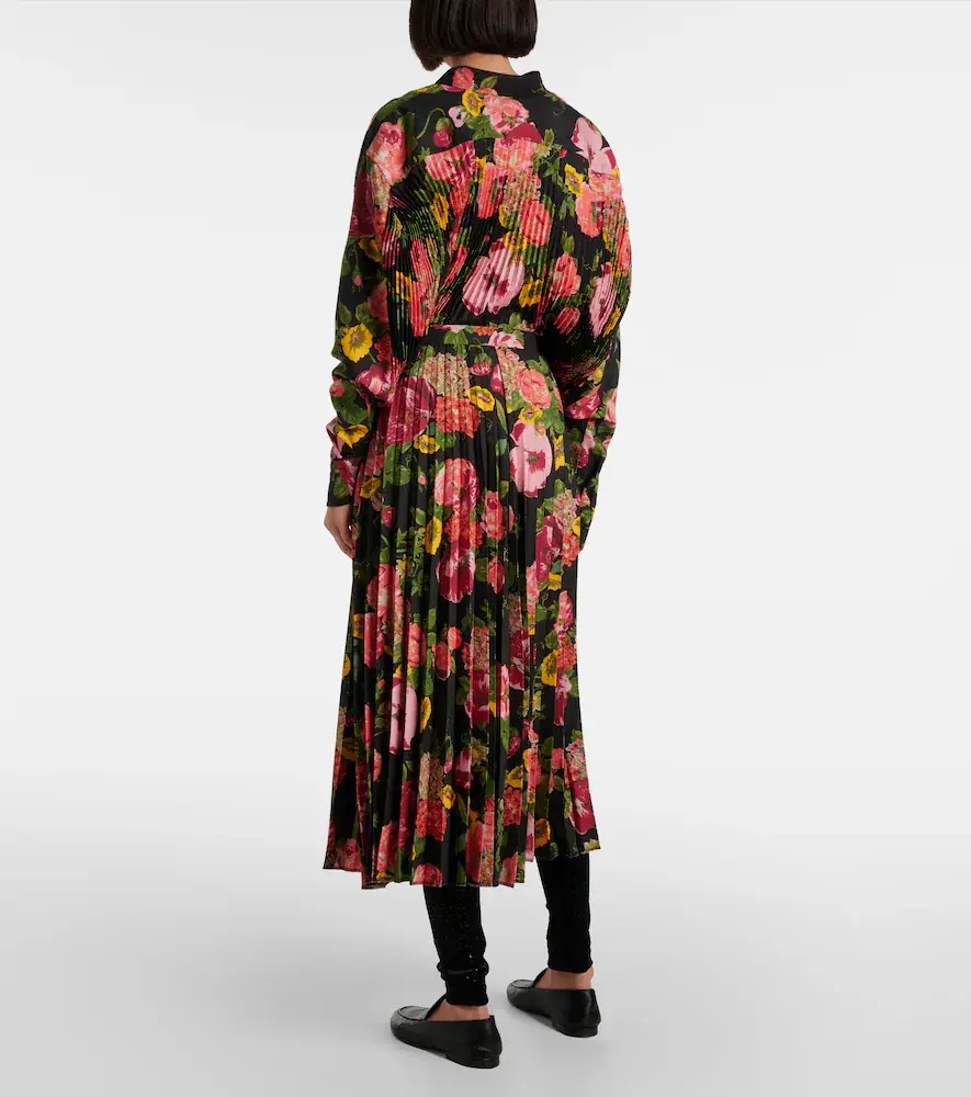 Junya Watanabe Pleated midi skirt | Thumbnail 2 Junya Watanabe Pleated midi skirt | Thumbnail 2