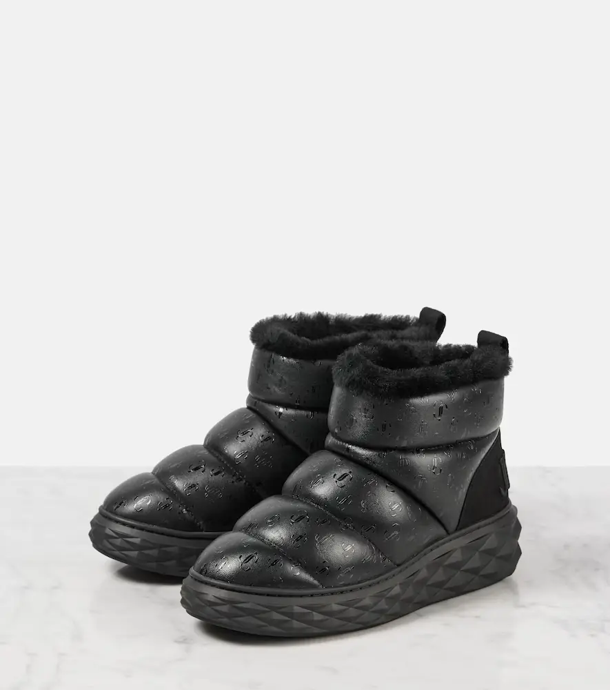 Jimmy Choo Xan shearling-lined leather snow boots | Thumbnail 2 Jimmy Choo Xan shearling-lined leather snow boots | Thumbnail 2
