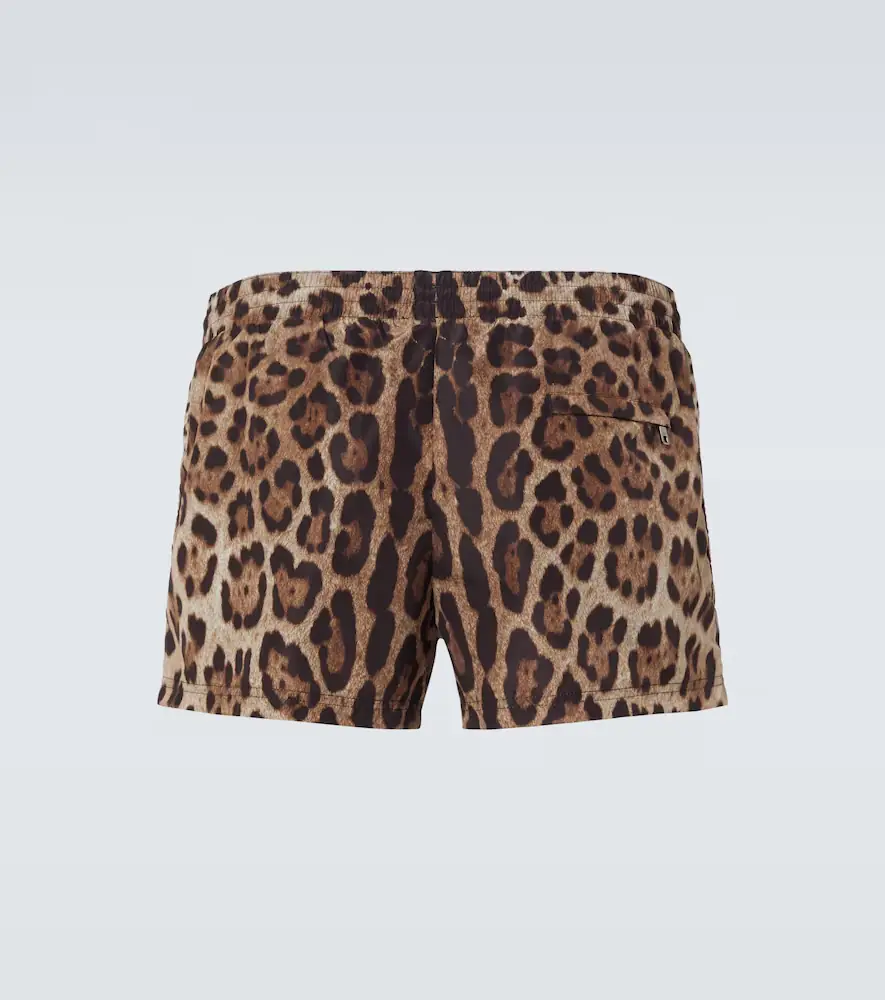 Dolce & Gabbana Leopard-print swim trunks | Thumbnail 2