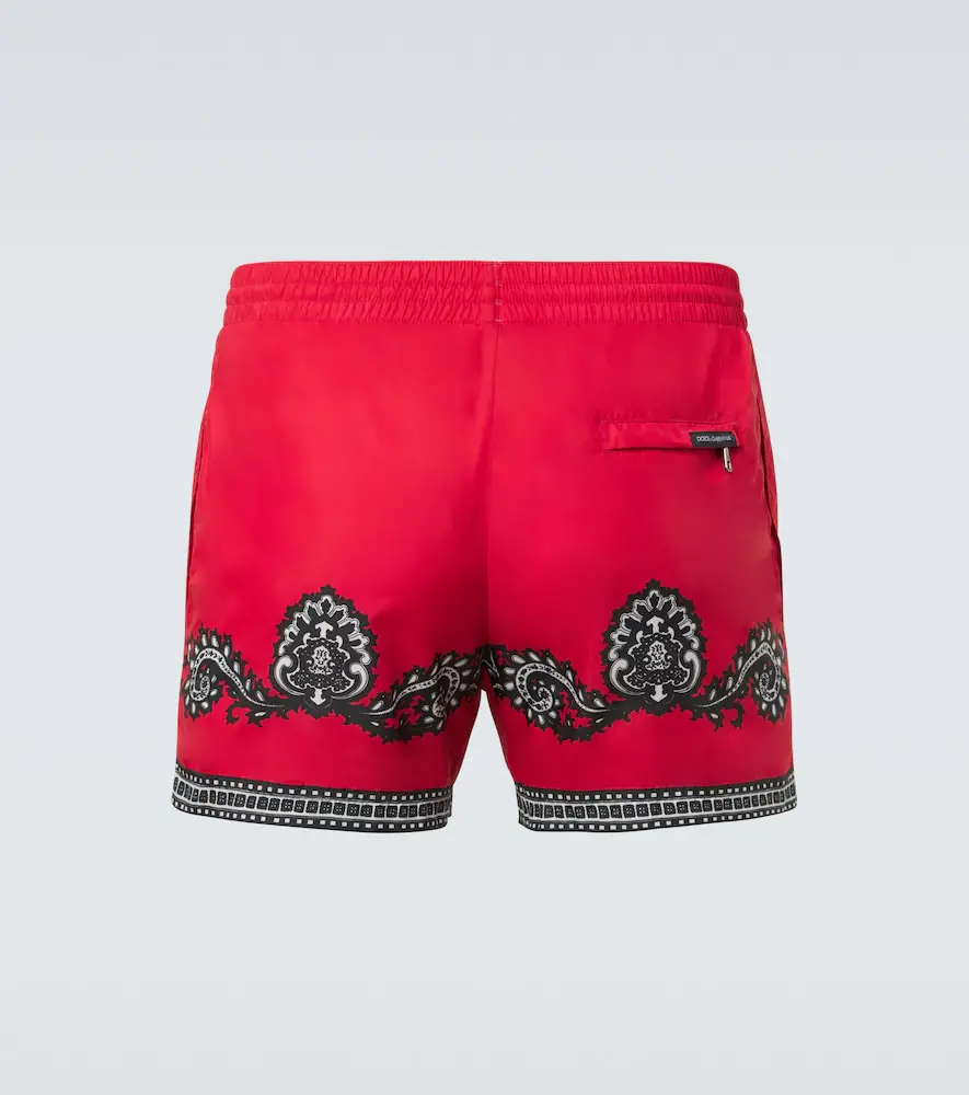 Dolce & Gabbana Printed swim trunks | Thumbnail 2