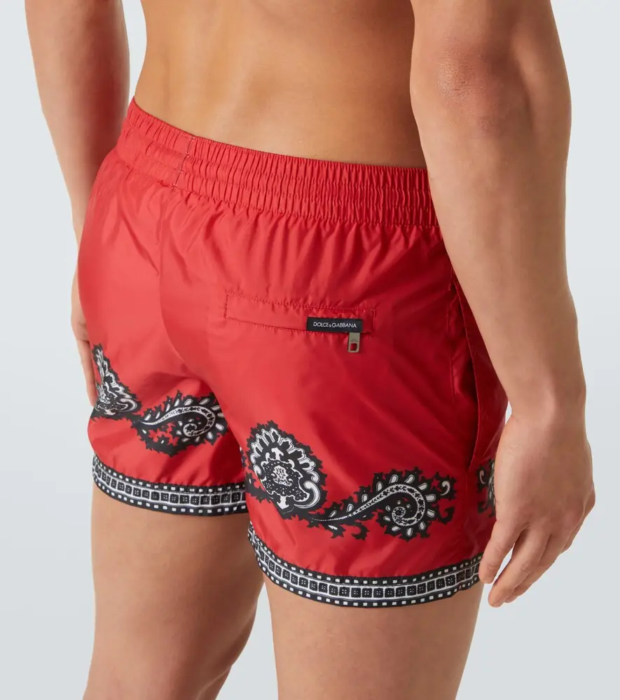 Dolce & Gabbana Printed swim trunks | Thumbnail 3