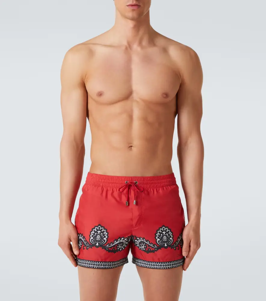 Dolce & Gabbana Printed swim trunks | Thumbnail 4