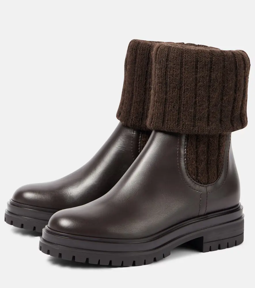 Gianvito Rossi Tenney leather Chelsea boots | Thumbnail 2