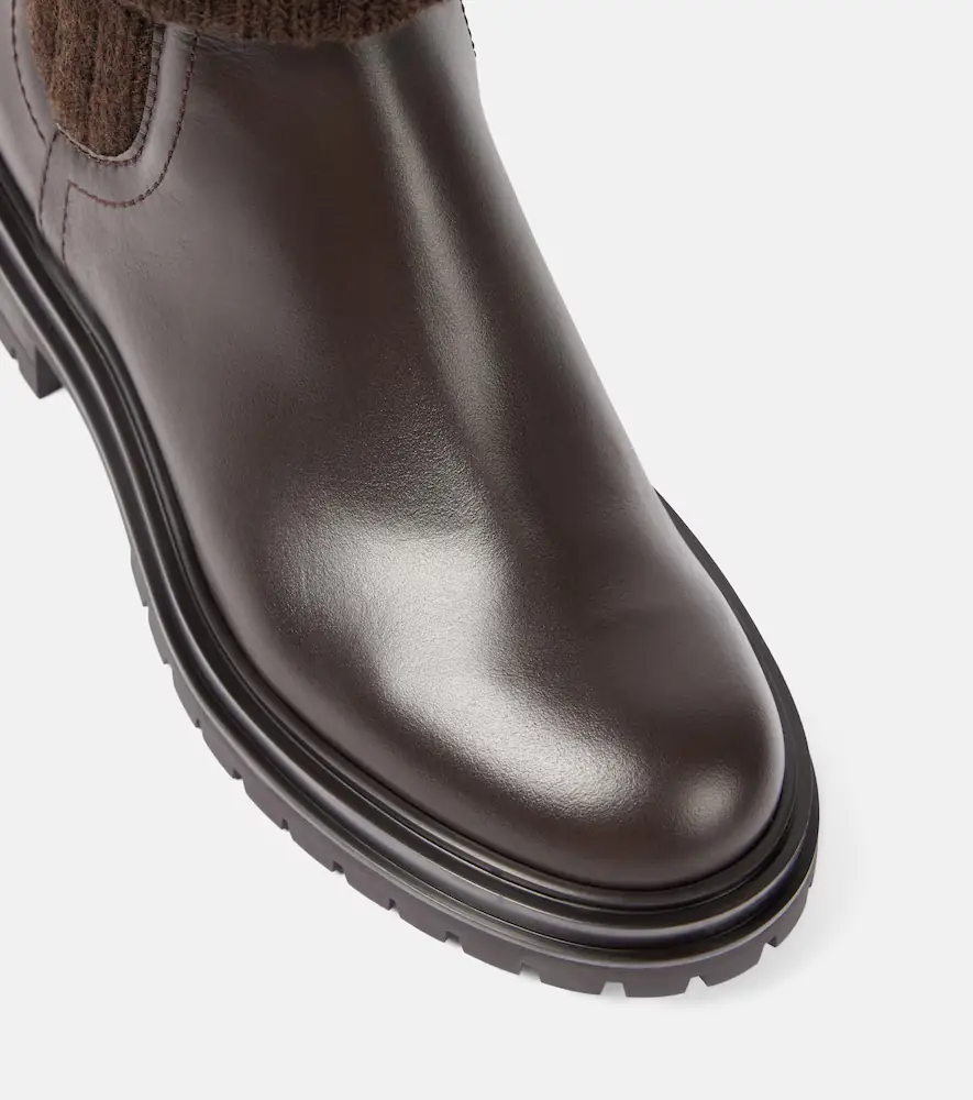 Gianvito Rossi Tenney leather Chelsea boots | Thumbnail 3