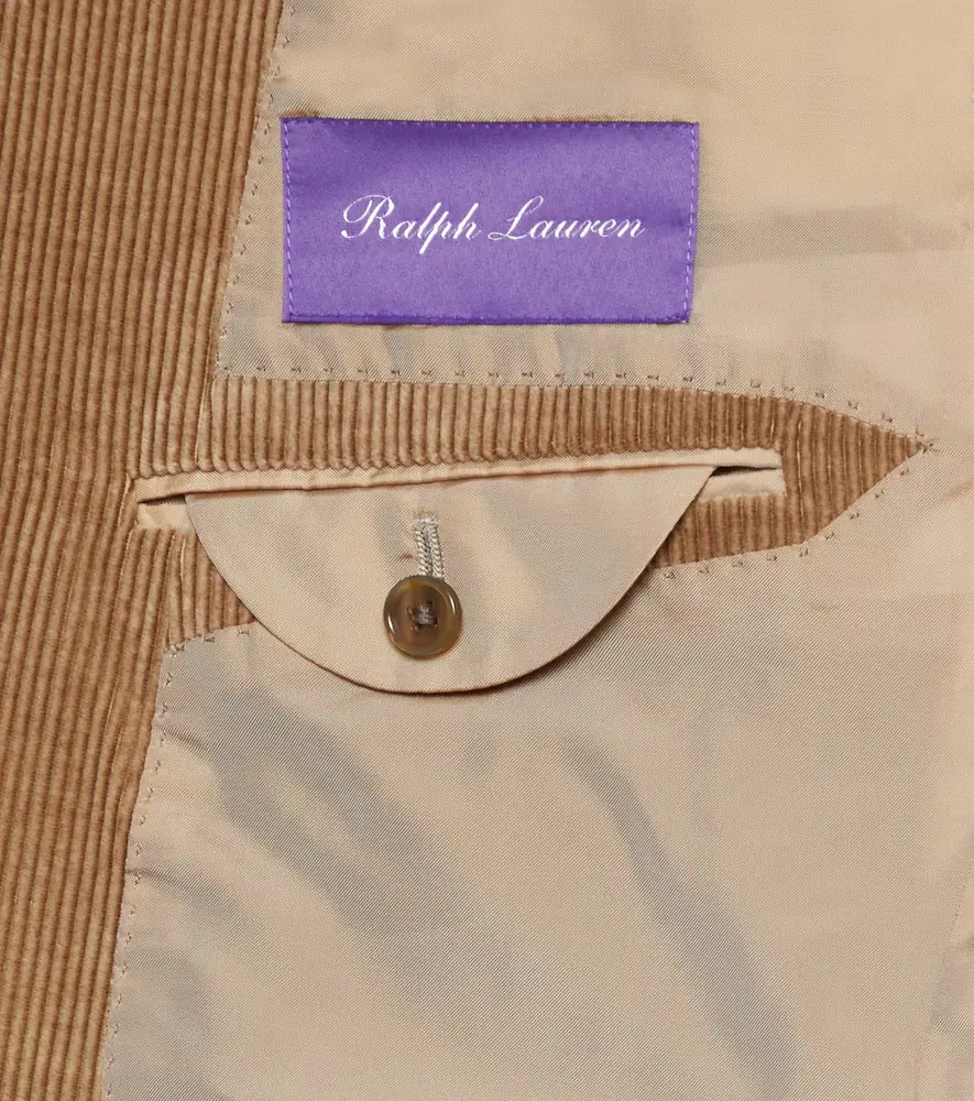 Ralph Lauren Purple Label Kent cotton and cashmere corduroy blazer | Thumbnail 2 Ralph Lauren Purple Label Kent cotton and cashmere corduroy blazer | Thumbnail 2