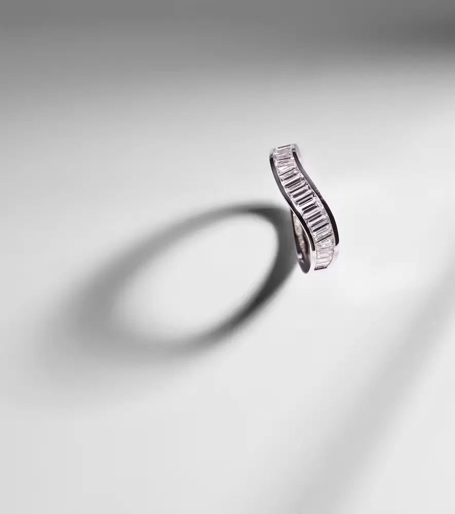 Anita Ko Wave 18kt white gold ring with diamonds | Thumbnail 5 Anita Ko Wave 18kt white gold ring with diamonds | Thumbnail 5