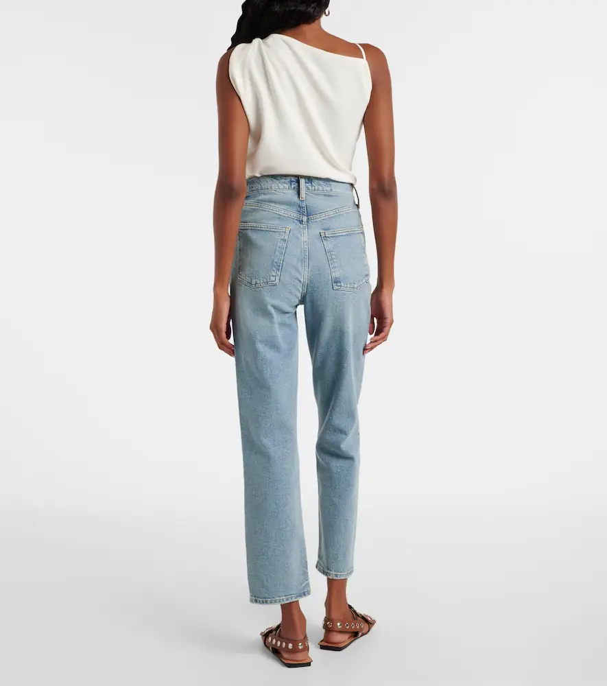 AGOLDE 90s Pinch Waist Crop high-rise straight jeans | Thumbnail 2