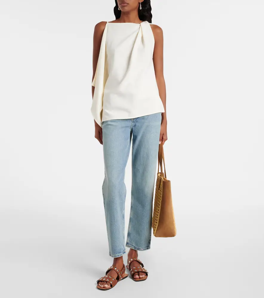 AGOLDE 90s Pinch Waist Crop high-rise straight jeans | Thumbnail 3