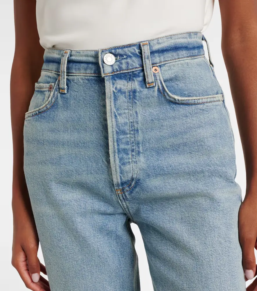 AGOLDE 90s Pinch Waist Crop high-rise straight jeans | Thumbnail 4