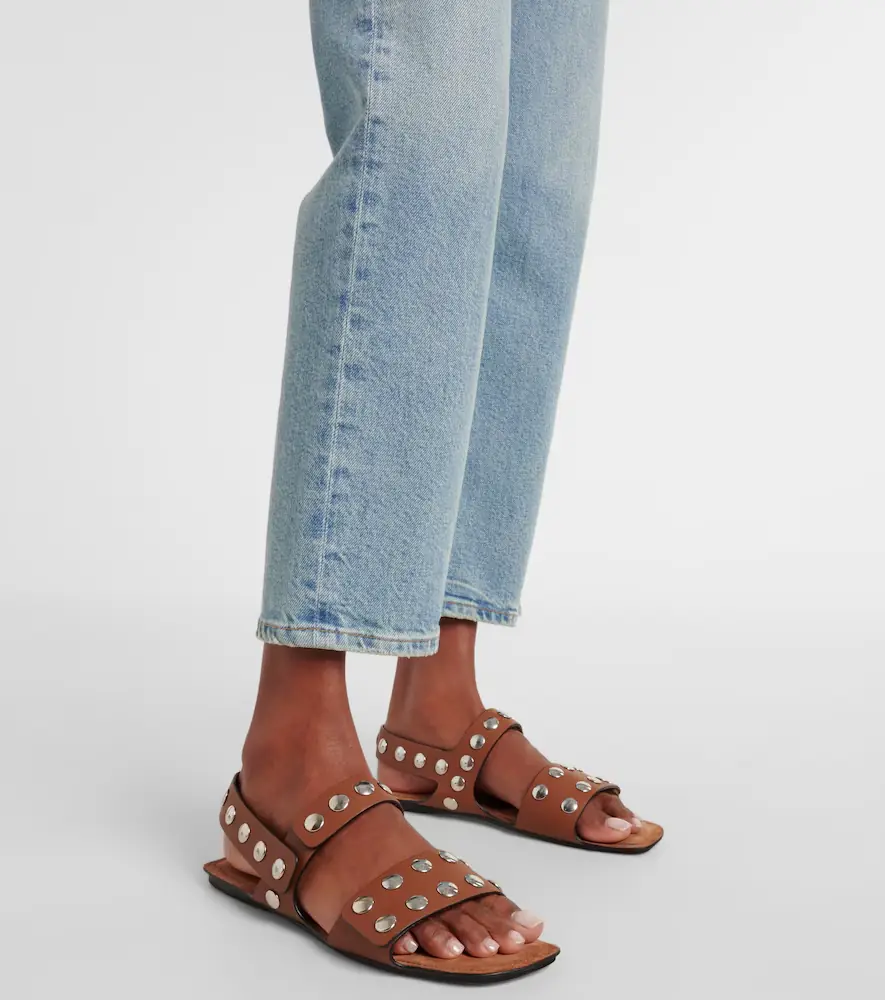 AGOLDE 90s Pinch Waist Crop high-rise straight jeans | Thumbnail 5