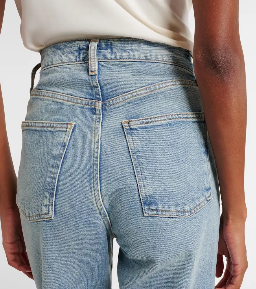 AGOLDE 90s Pinch Waist Crop high-rise straight jeans | Thumbnail 6