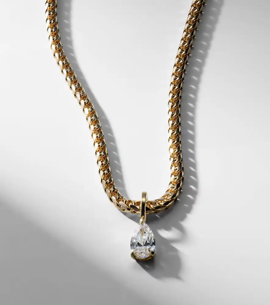 Anita Ko Franco 18kt gold chain necklace with diamond | Thumbnail 6 Anita Ko Franco 18kt gold chain necklace with diamond | Thumbnail 6