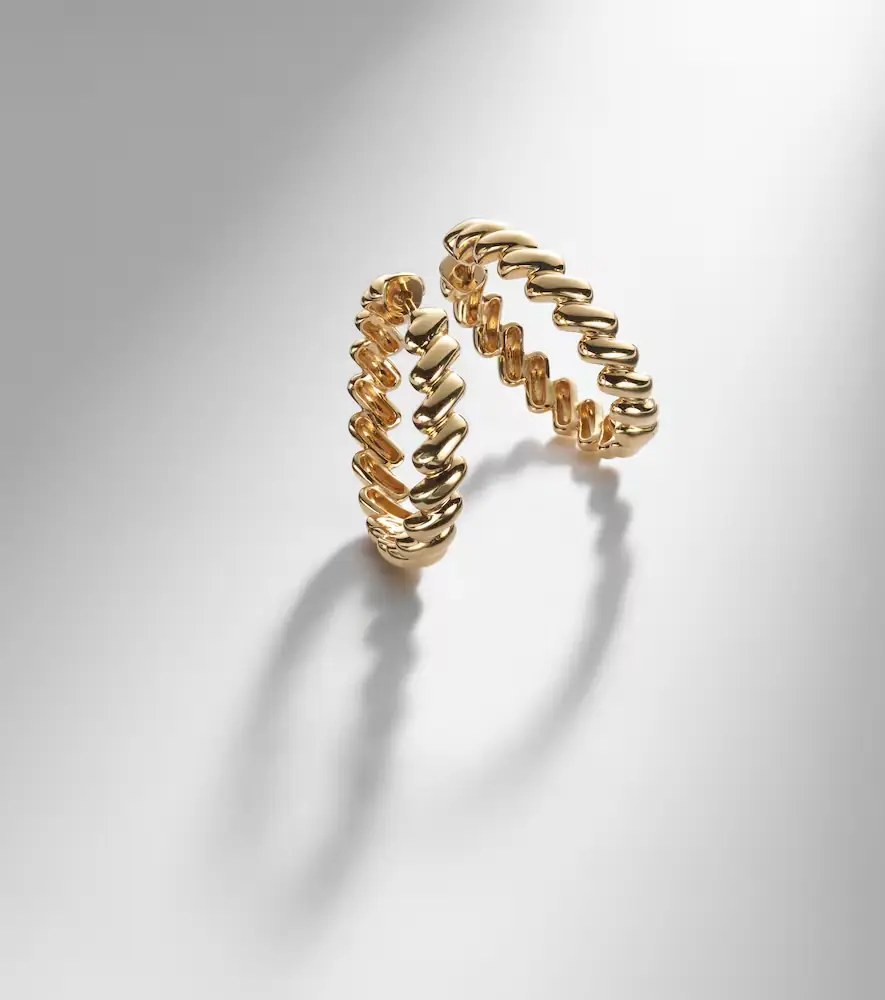 Anita Ko Coil 18kt gold hoop earrings | Thumbnail 5