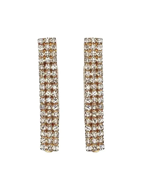 18kt gold drop earrings with diamonds 18kt gold drop earrings with diamonds