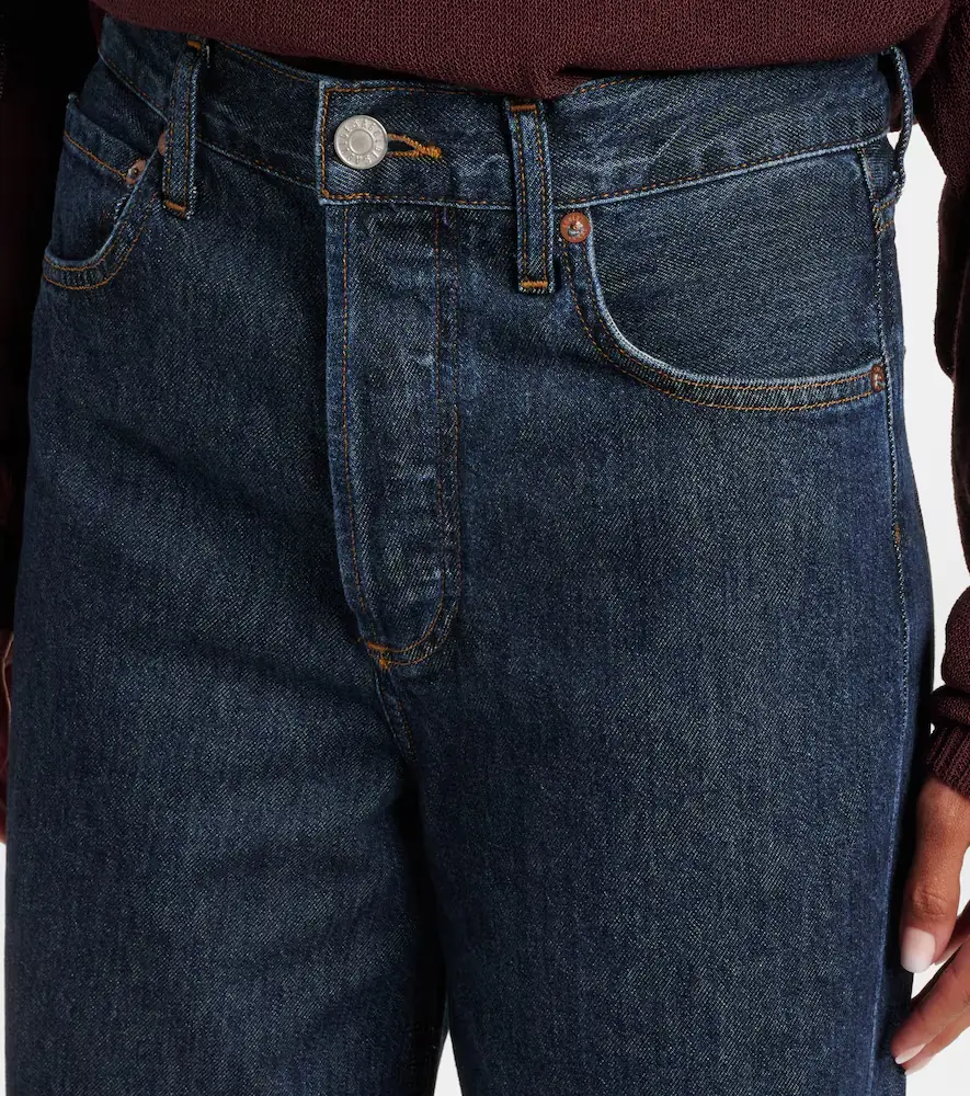 AGOLDE Ren high-rise wide-leg jeans | Thumbnail 6