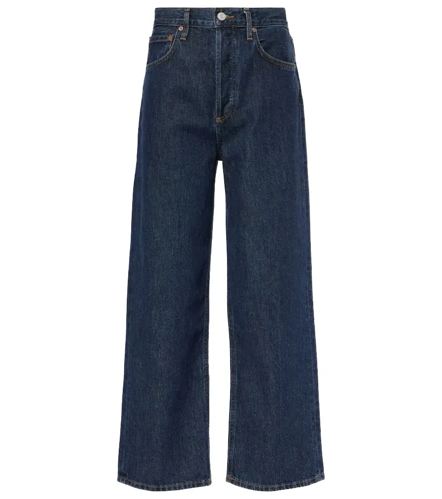 AGOLDE Ren high-rise wide-leg jeans