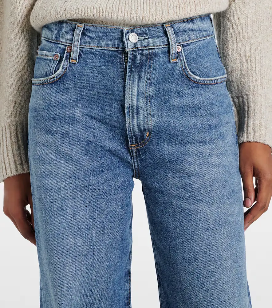 AGOLDE Harper mid-rise wide-leg jeans | Thumbnail 6