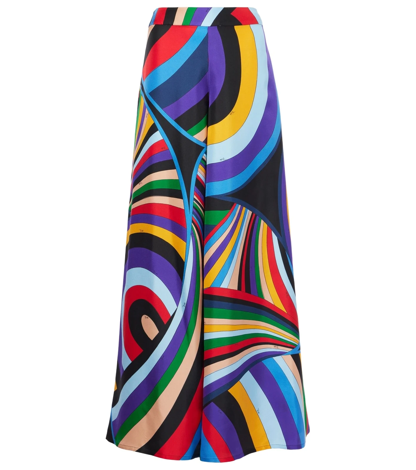 Iride silk twill wide-leg pants Iride silk twill wide-leg pants