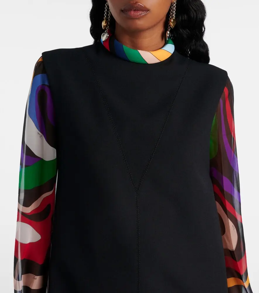PUCCI Marmo cady shift dress | Thumbnail 2 PUCCI Marmo cady shift dress | Thumbnail 2