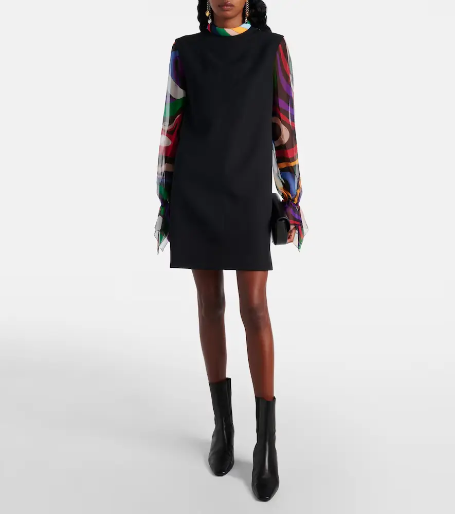 PUCCI Marmo cady shift dress | Thumbnail 3 PUCCI Marmo cady shift dress | Thumbnail 3