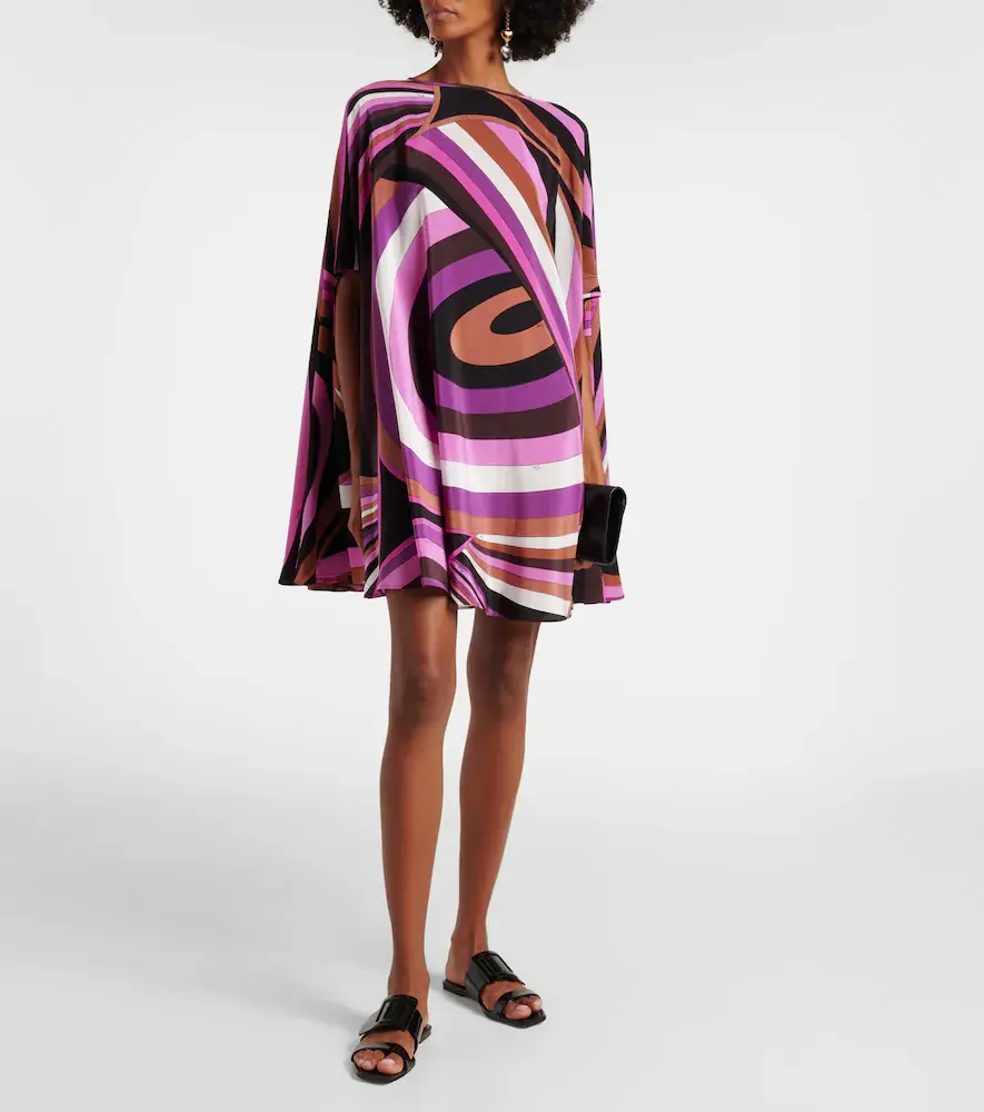 PUCCI Iride silk kaftan | Thumbnail 2