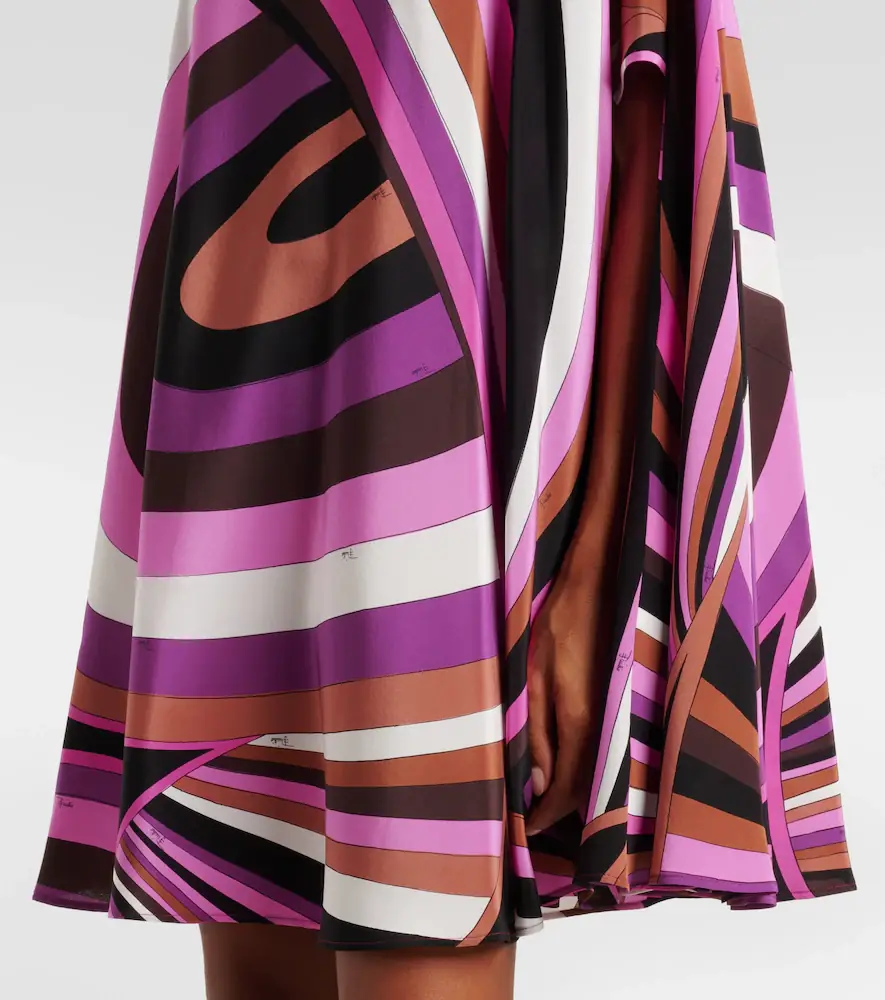 PUCCI Iride silk kaftan | Thumbnail 4