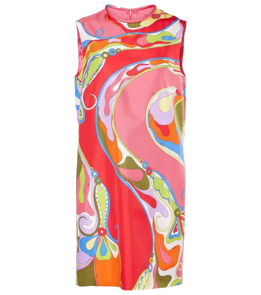 Pucci Orchidee silk twill minidress | Image 1 Pucci Orchidee silk twill minidress | Image 1
