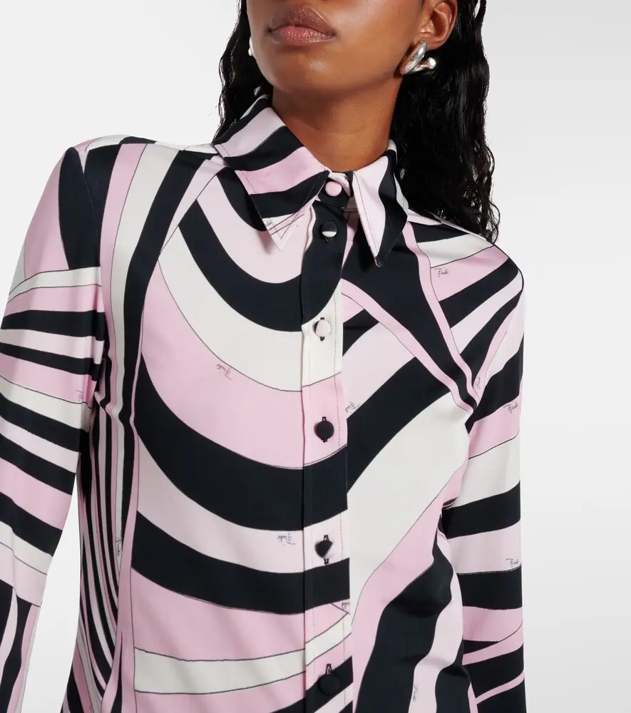 PUCCI Iride jersey satin shirt | Thumbnail 5 PUCCI Iride jersey satin shirt | Thumbnail 5