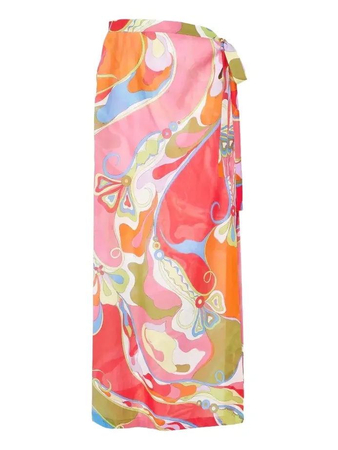Orchidee cotton muslin beach cover-up Orchidee cotton muslin beach cover-up