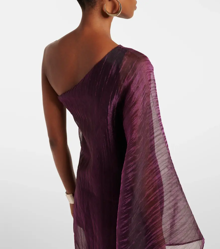 Taller Marmo Betsy one-shoulder cady gown | Thumbnail 4 Taller Marmo Betsy one-shoulder cady gown | Thumbnail 4