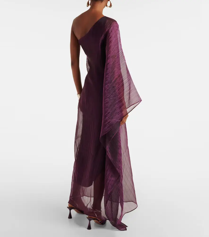 Taller Marmo Betsy one-shoulder cady gown | Thumbnail 6 Taller Marmo Betsy one-shoulder cady gown | Thumbnail 6