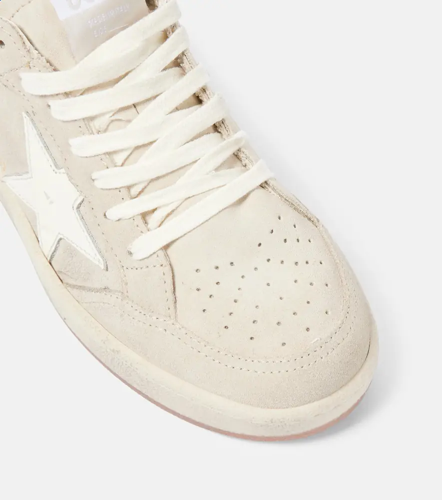 Golden Goose Ball Star 2 leather-trimmed suede sneakers | Thumbnail 5 Golden Goose Ball Star 2 leather-trimmed suede sneakers | Thumbnail 5
