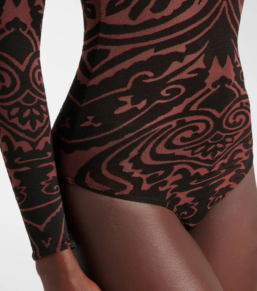 Wolford x Etro Tattoo paisley bodysuit | Thumbnail 4