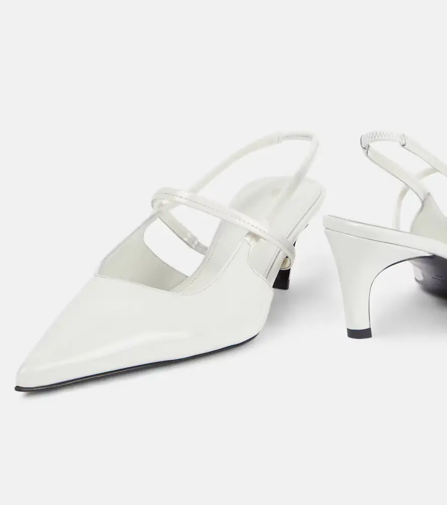 TOTEME Sharp 50 patent leather slingback pumps | Thumbnail 3 TOTEME Sharp 50 patent leather slingback pumps | Thumbnail 3