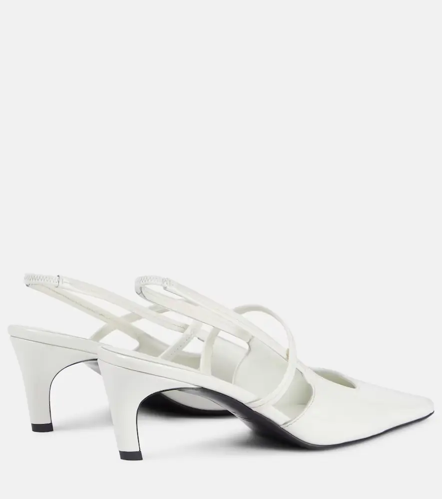 TOTEME Sharp 50 patent leather slingback pumps | Thumbnail 5 TOTEME Sharp 50 patent leather slingback pumps | Thumbnail 5