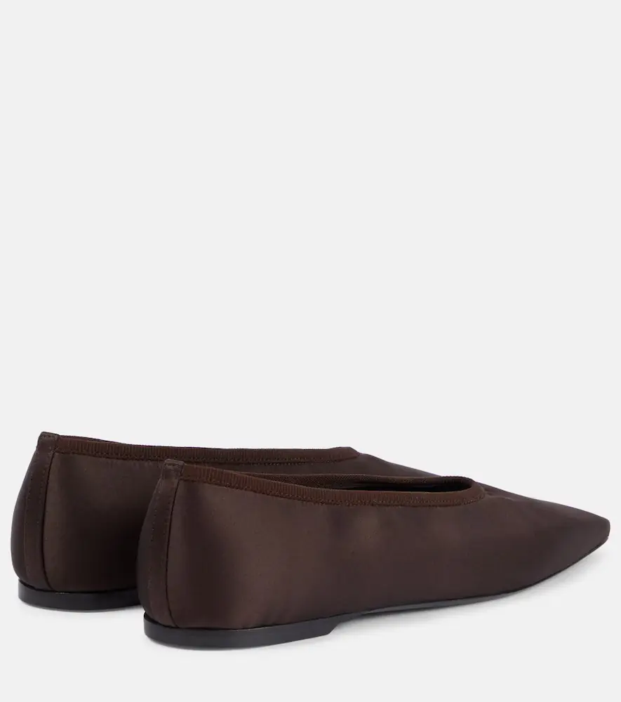 TOTEME Satin ballet flats | Thumbnail 3