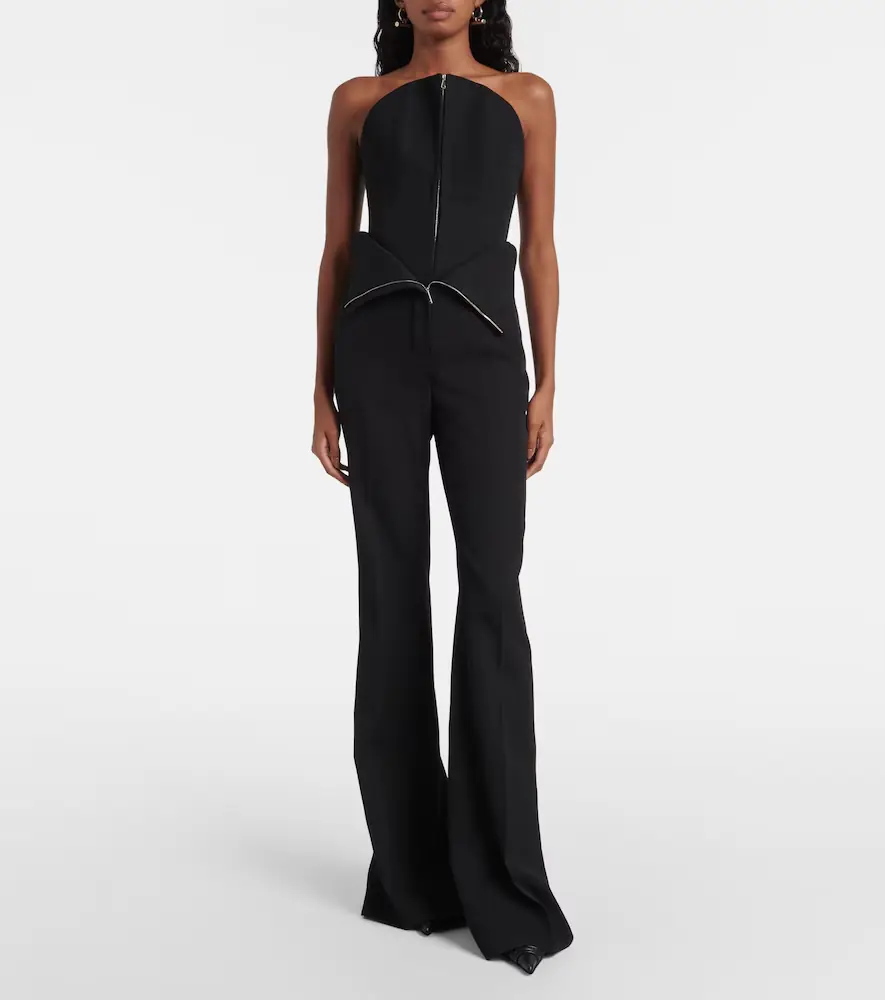 Alexander McQueen Wool corset top | Thumbnail 2 Alexander McQueen Wool corset top | Thumbnail 2