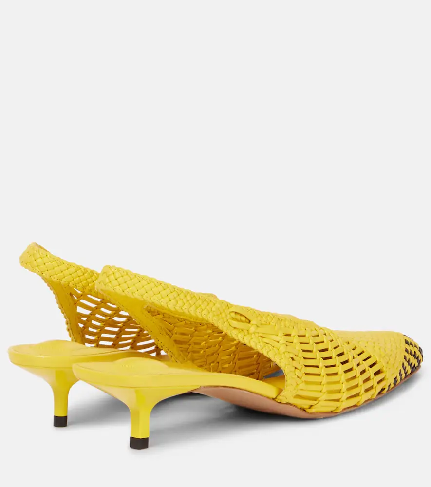Jacquemus Cubisto Banane 35 leather slingback pumps | Thumbnail 2 Jacquemus Cubisto Banane 35 leather slingback pumps | Thumbnail 2