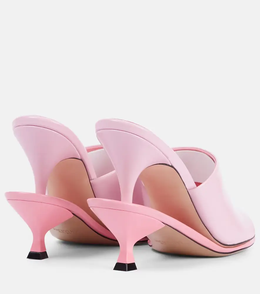 Jacquemus Doubles leather mules | Thumbnail 3 Jacquemus Doubles leather mules | Thumbnail 3
