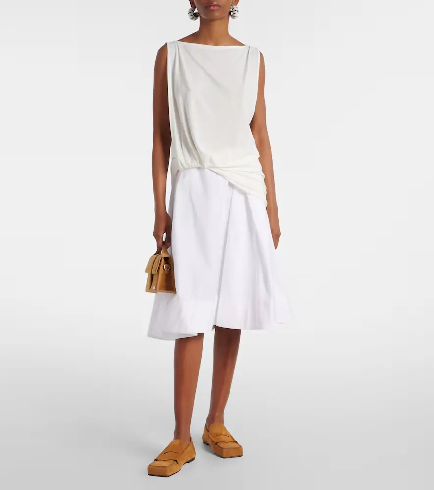 Jacquemus Carré croc-effect suede penny loafers | Thumbnail 2