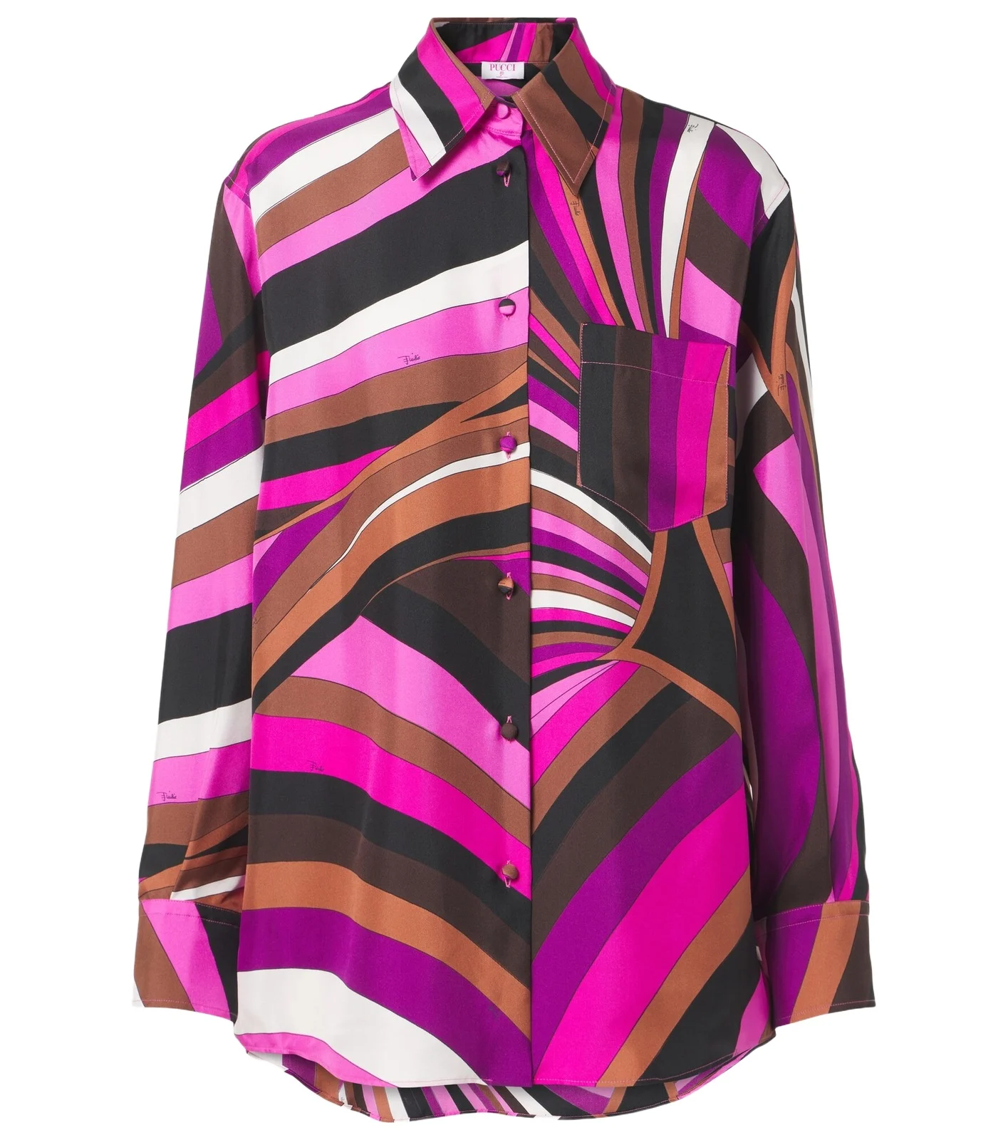 Iride silk twill shirt Iride silk twill shirt