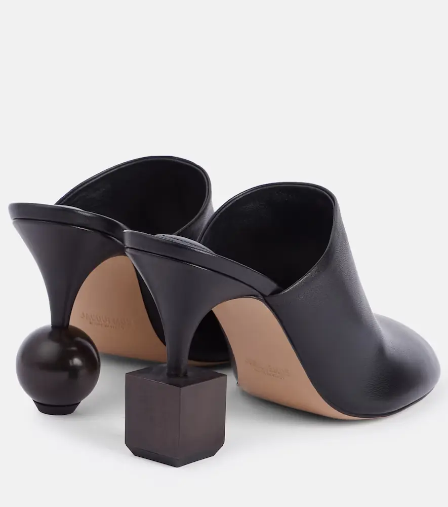Jacquemus Bisou 90 leather mules | Thumbnail 3