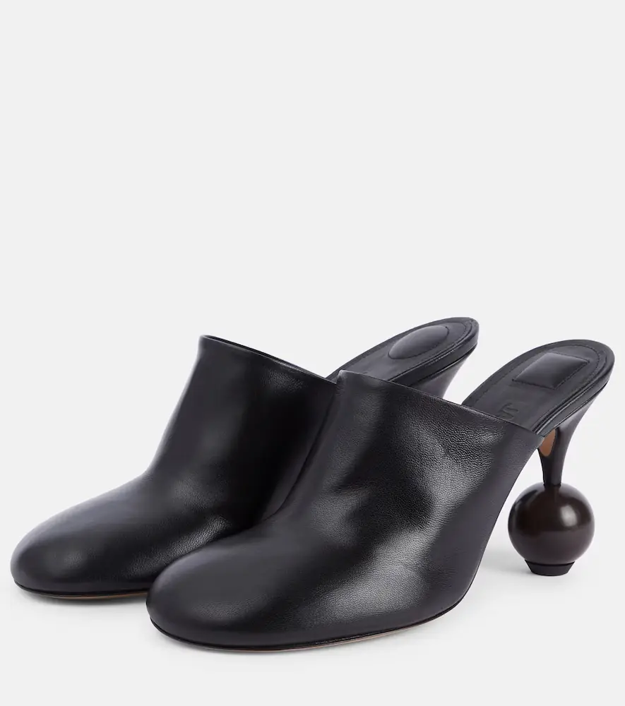 Jacquemus Bisou 90 leather mules | Thumbnail 4