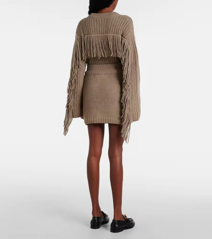 Lisa Yang Lovi cashmere miniskirt | Thumbnail 2