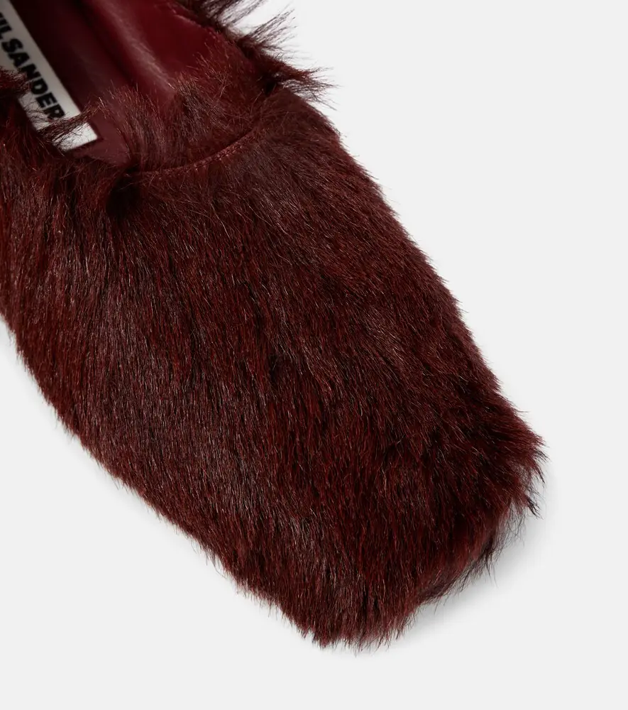 Jil Sander Calf hair flats | Thumbnail 2