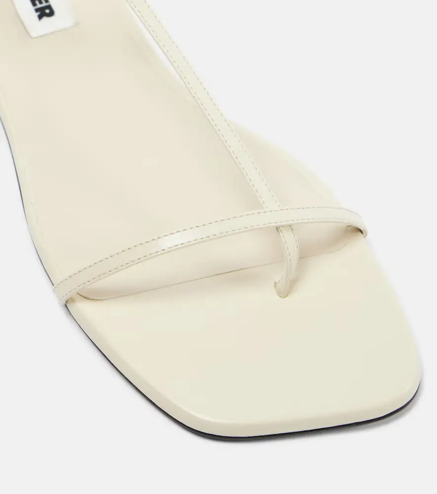 Jil Sander Leather thong sandals | Thumbnail 3